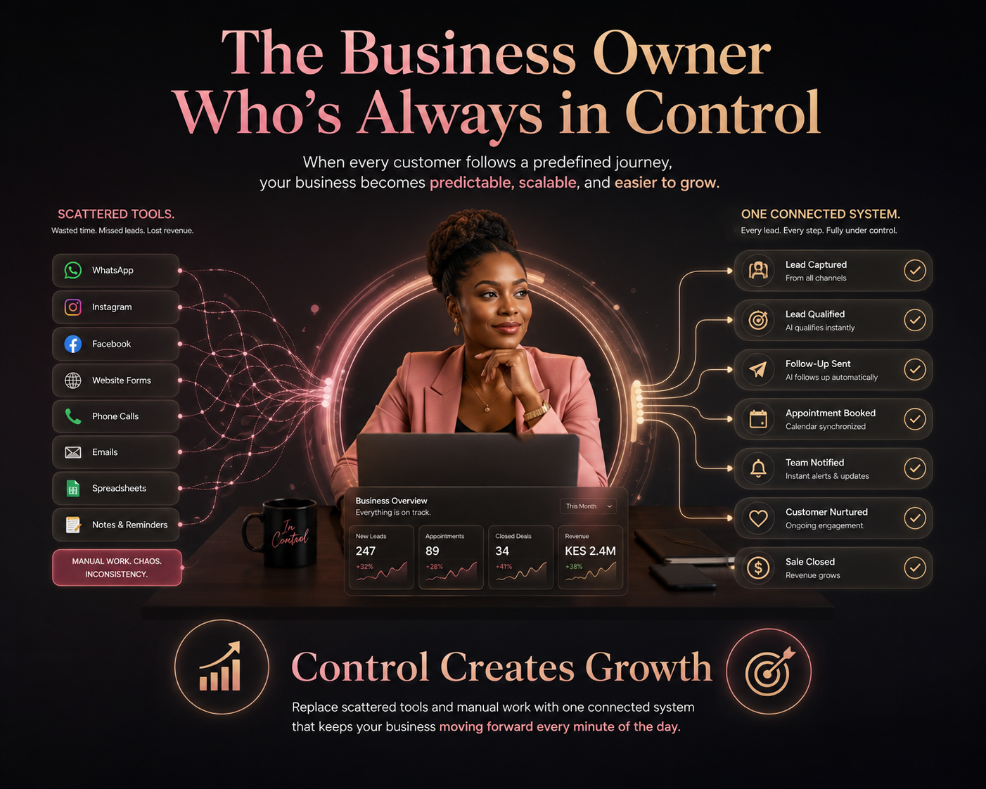 Cillah Luxury AI Agent Interface